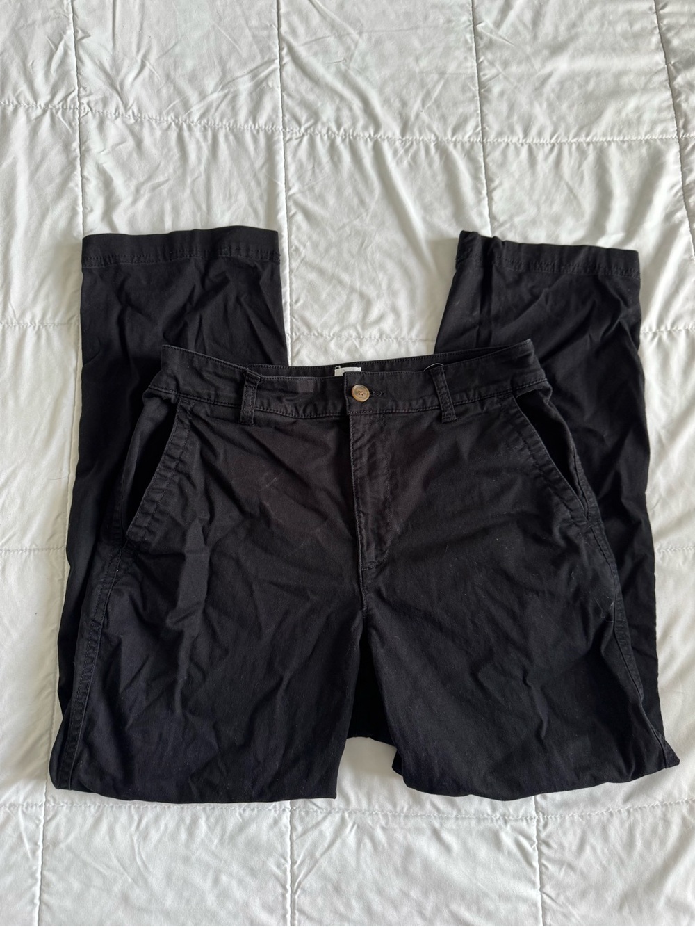 GAP Black Girlfriend Khaki Pants